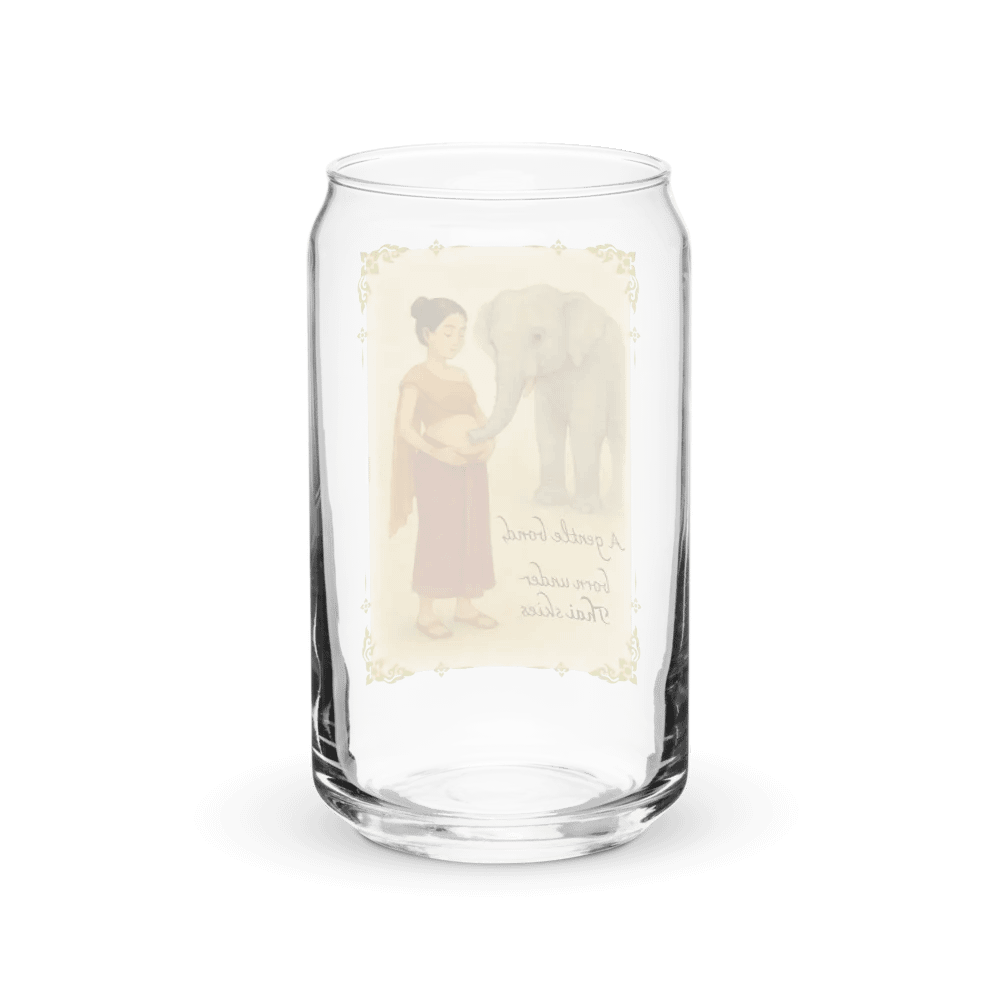Thai Pregnant Mom Can-Shaped Glass product image (2)