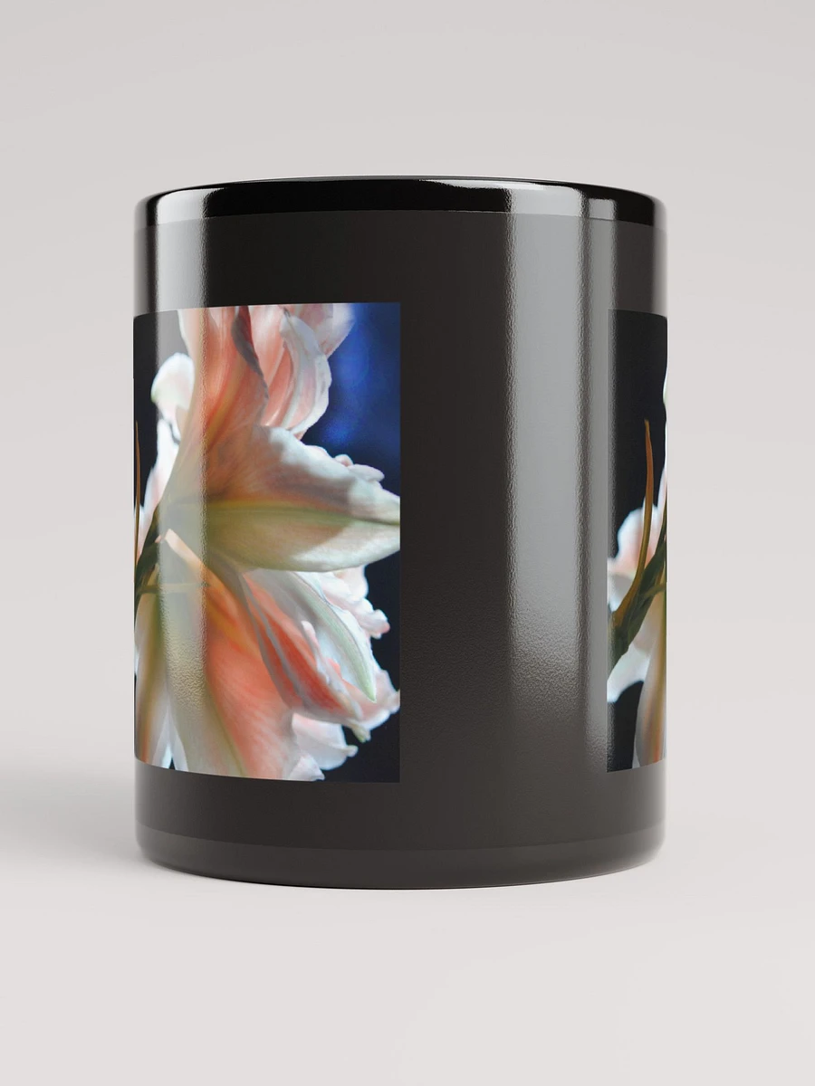 Amaryllis In The Light Black Coffee Mug product image (9)