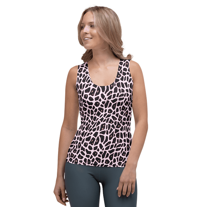 Pink Giraffe Tank Top product image (1)