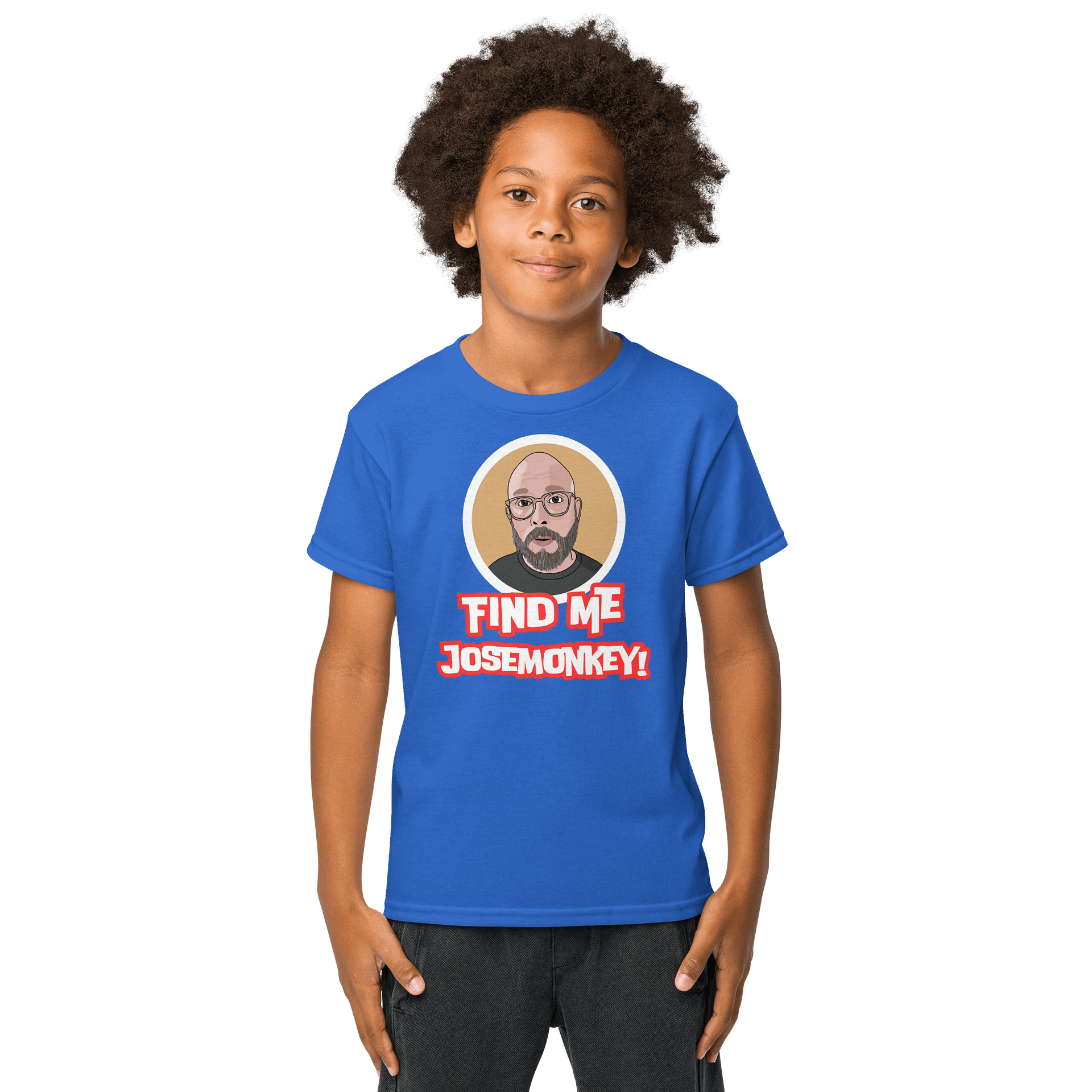 "Find me, josemonkey" Kids T-Shirt product image (49)