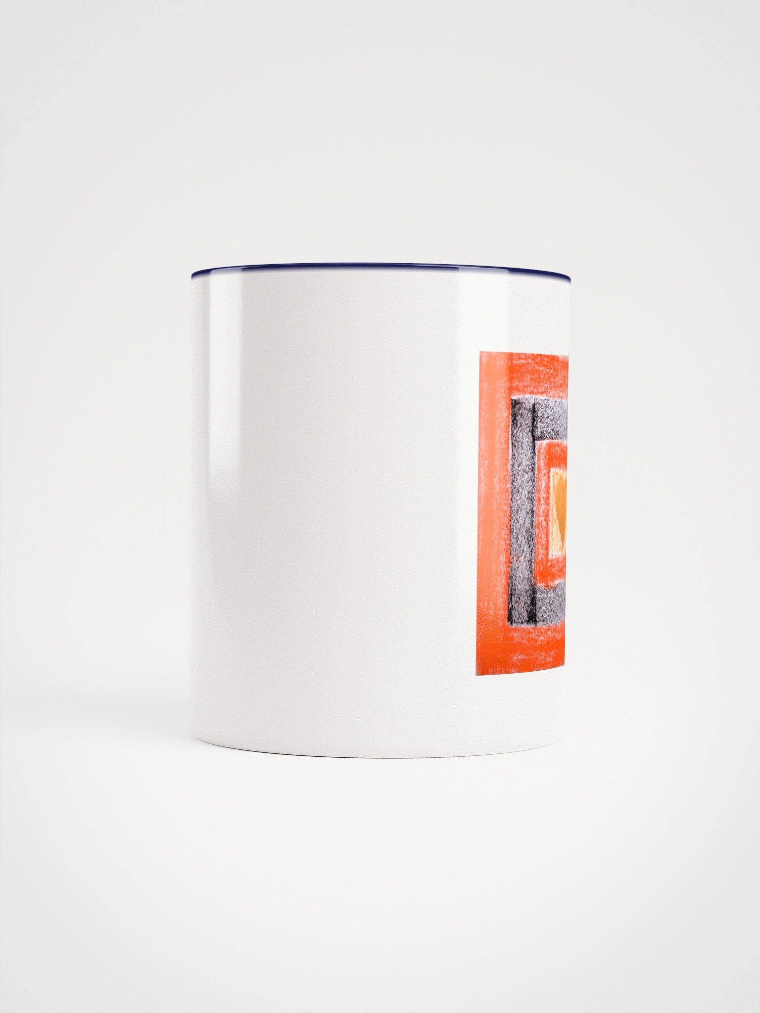 Golden Heart Geometric Ceramic Mug product image (20)