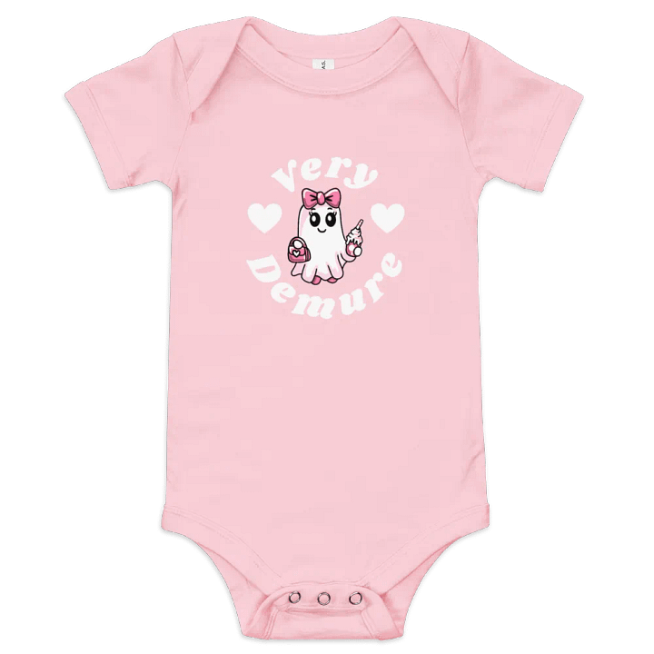 Very Demure Cute Design Ghost Baby One Piece product image (1)
