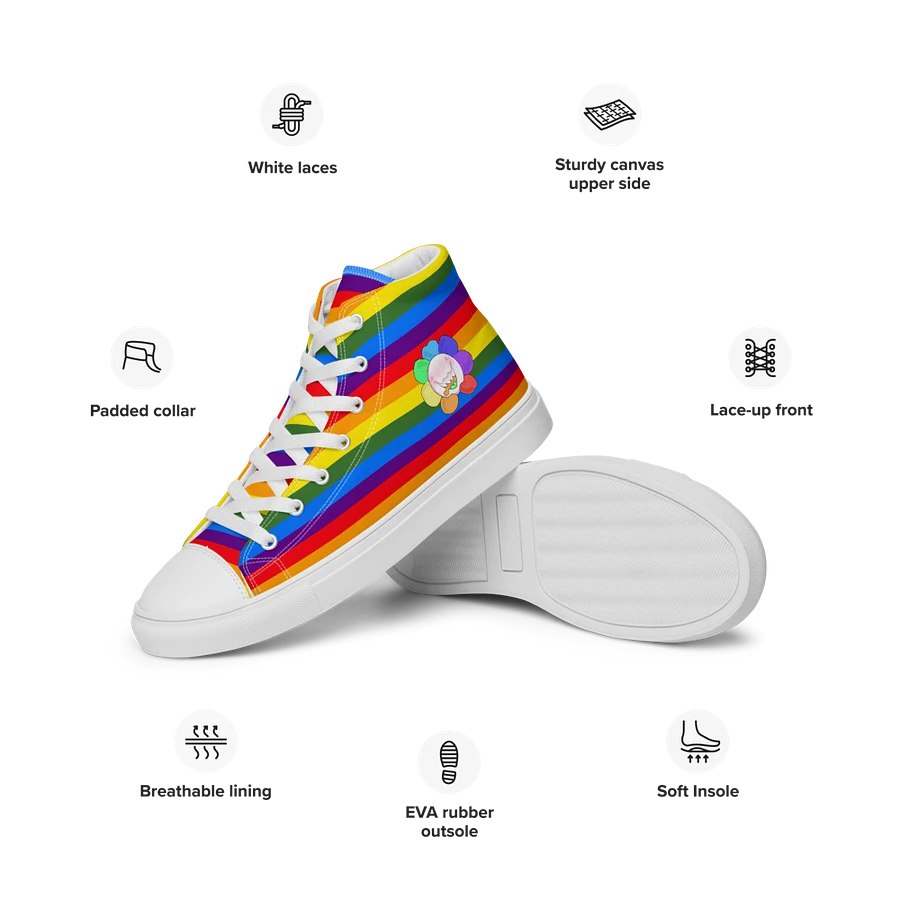Rainbow Flower Sneakers product image (42)