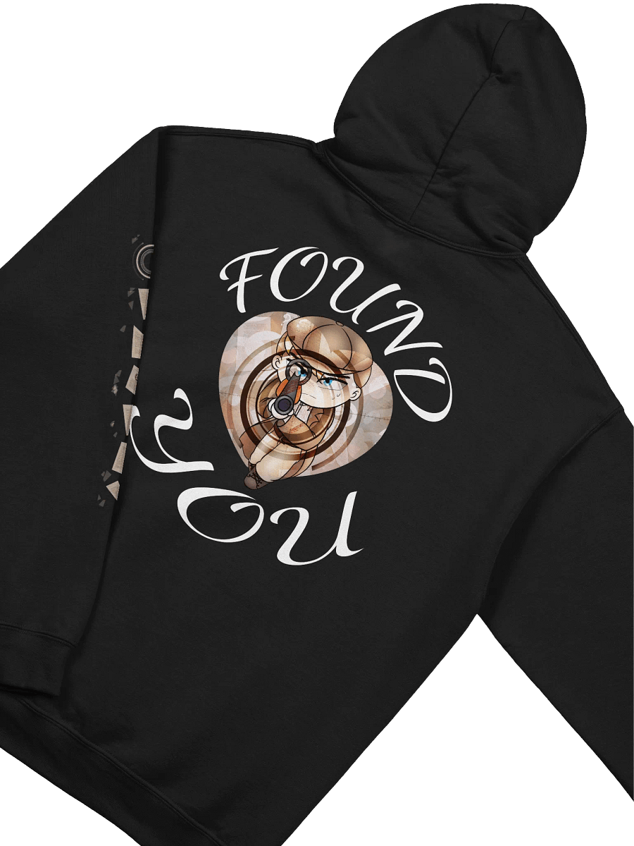 "FOUND YOU" Chibi Ropo Hoodie (with white text) product image (18)