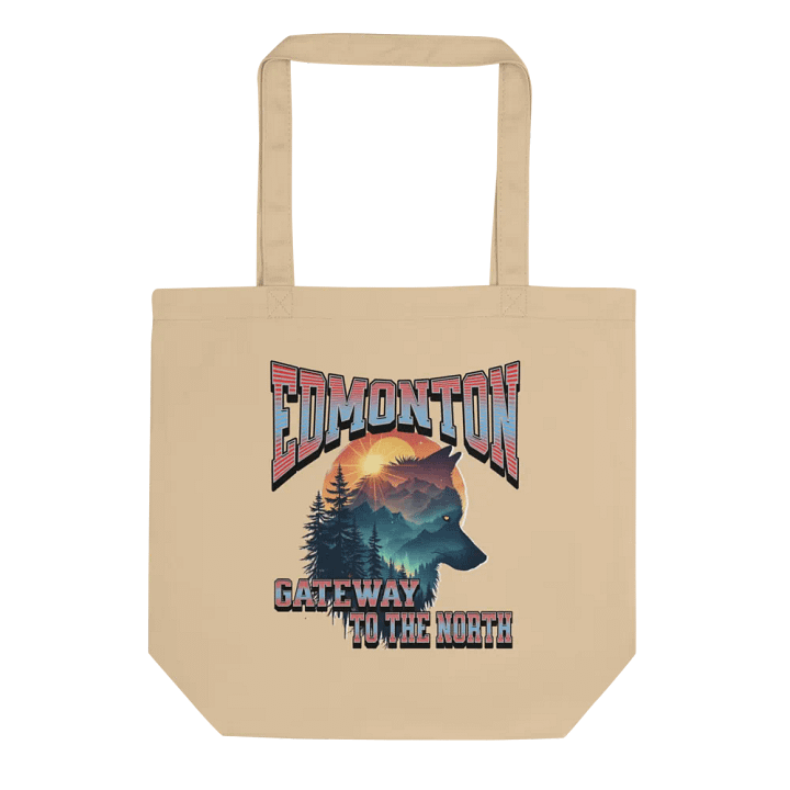 Edmonton Gateway To The North Wolf Wilderness Spirit Eco Tote product image (1)