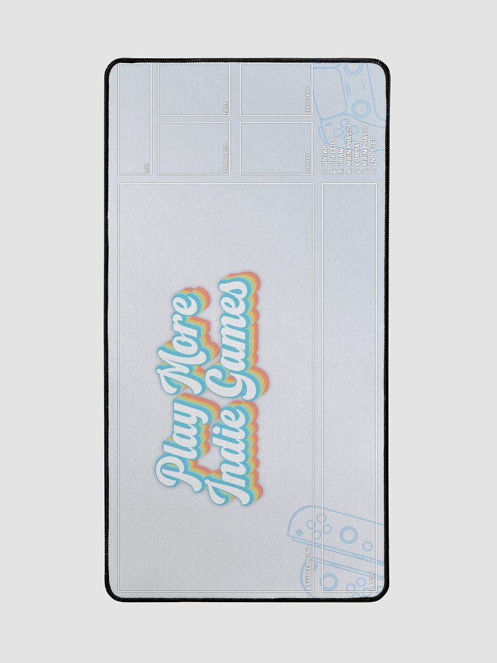 Play More Indie Games - MTG Commander Playmat product image (2)