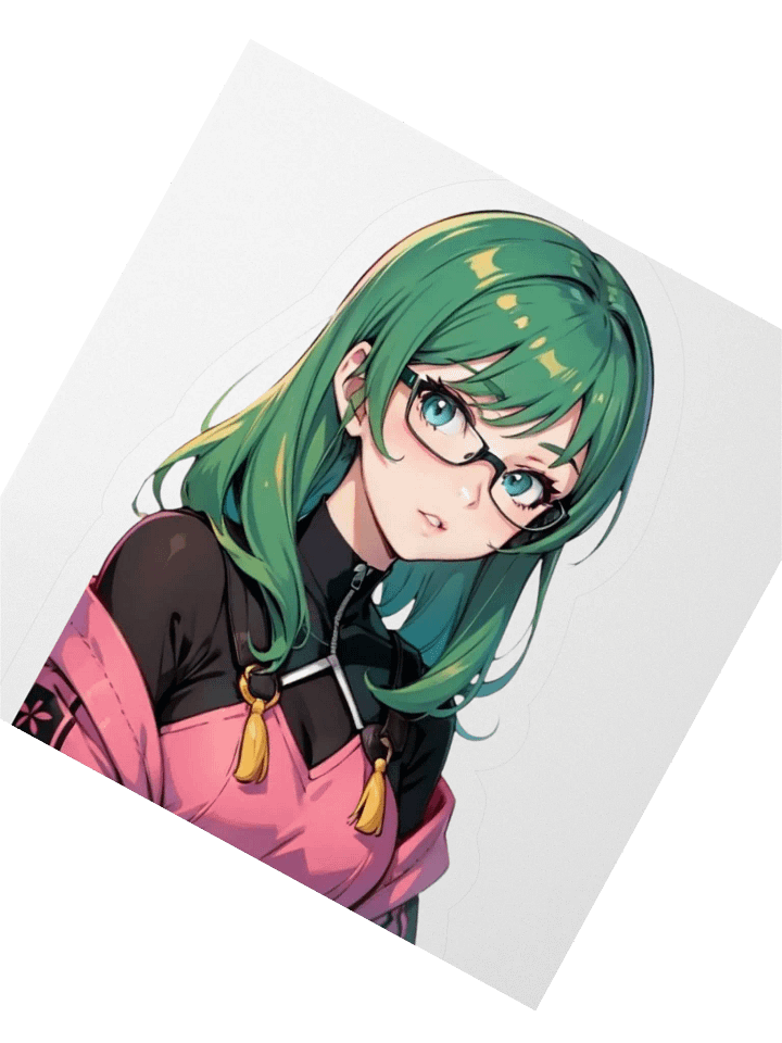 (GREEN WAIFU) K STICKERS product image (4)