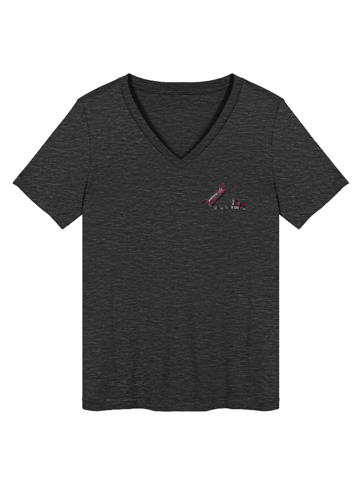 RED BARON BANG! Women's Relaxed V-Neck T-Shirt product image (2)