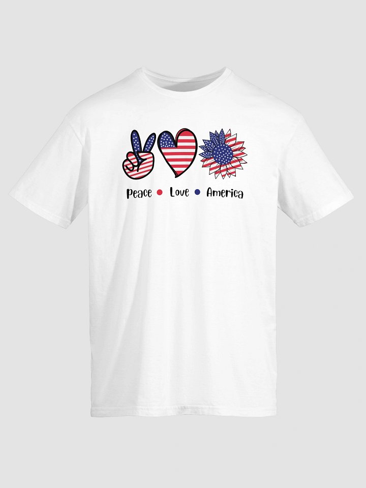 peace Love America T-Shirt product image (2)