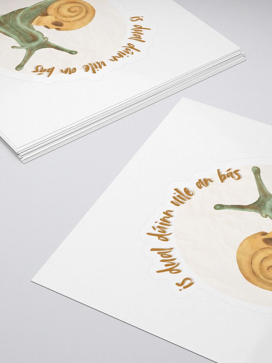 Is Dual Dúinn Uile an Bás Sticker product image (4)