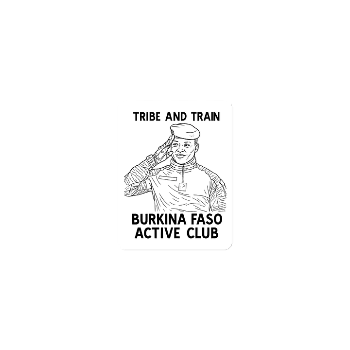 Burkina Faso Active Club Magnet product image (1)