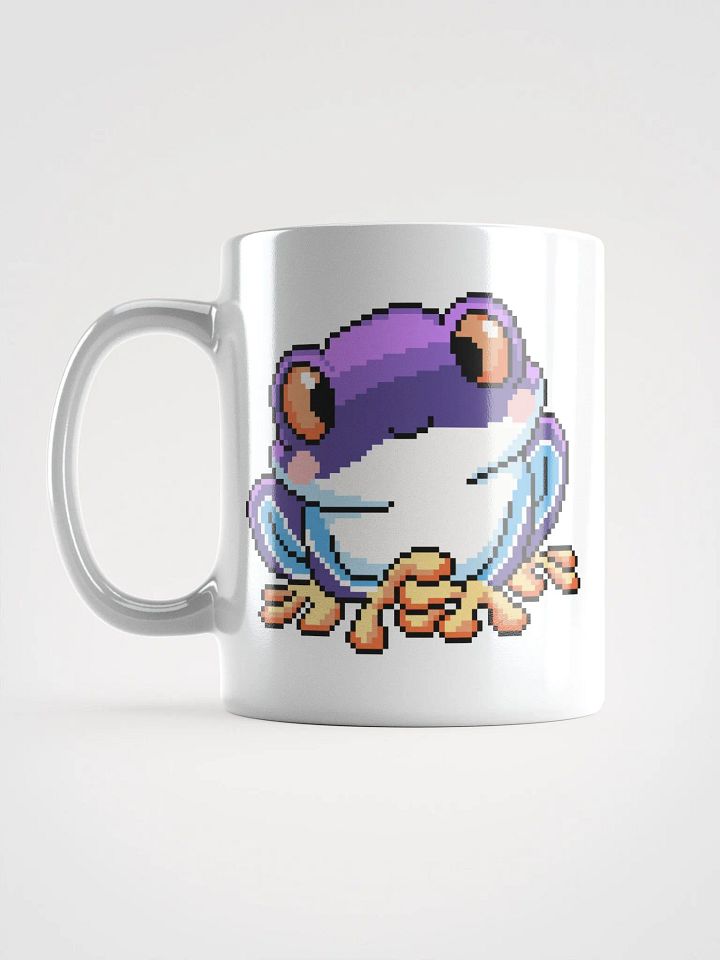 Purple Rip the Frog White Glossy Mug product image (1)