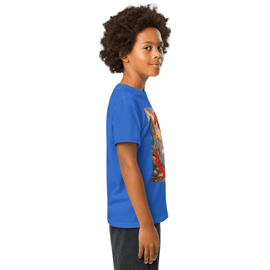 Flaming Kick – Green Belt Boy with Fiery Determination product image (3)
