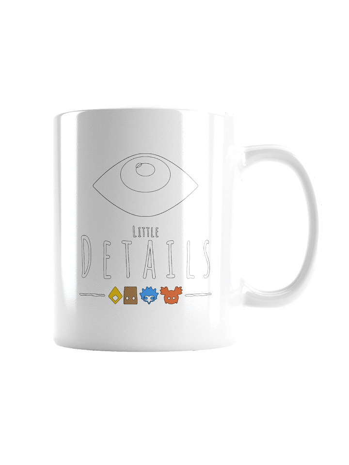 Little Details - White Glossy Mug product image (5)