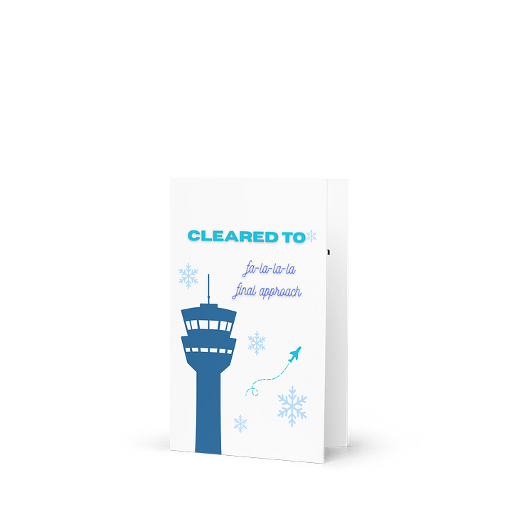 Fa-la-la-la Final Approach Card product image (1)