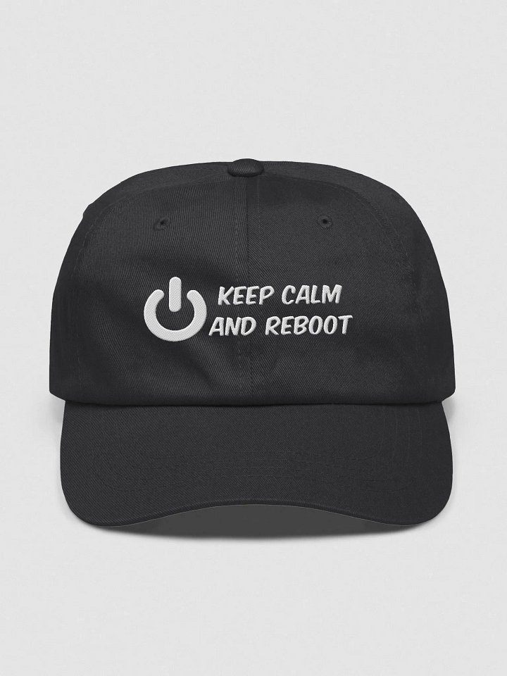 Keep Calm and Reboot Dad Hat product image (8)