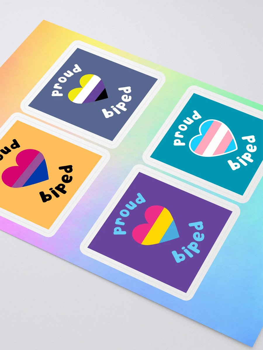 Proud Biped Sticker Sheet product image (3)