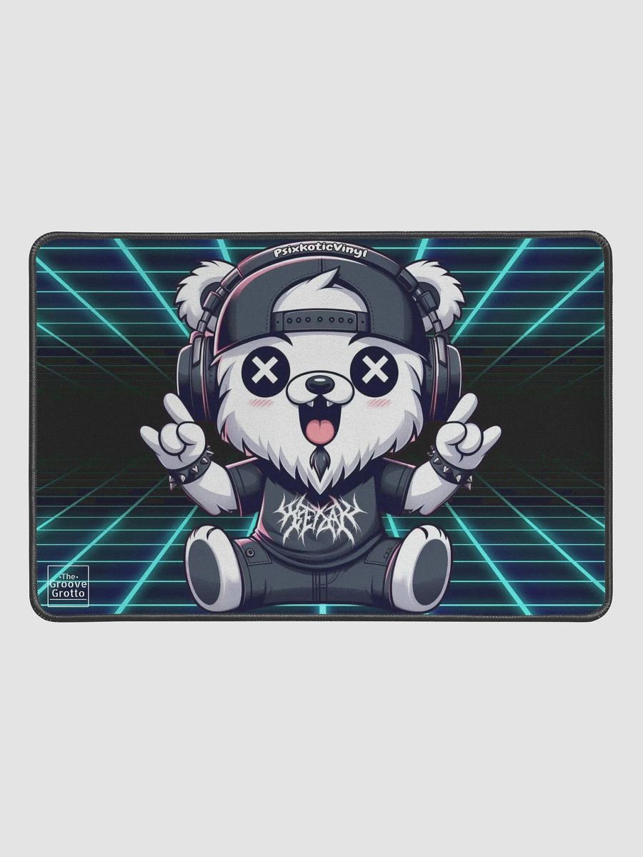 PsixkoticVinyl Bear Mouse Pad product image (1)