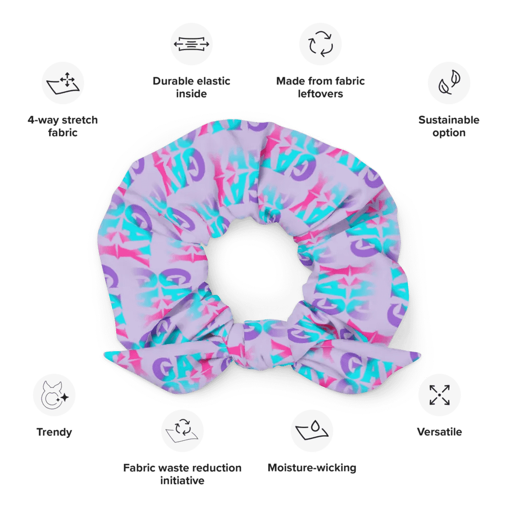 Gay Reflections Scrunchie with Bow product image (12)