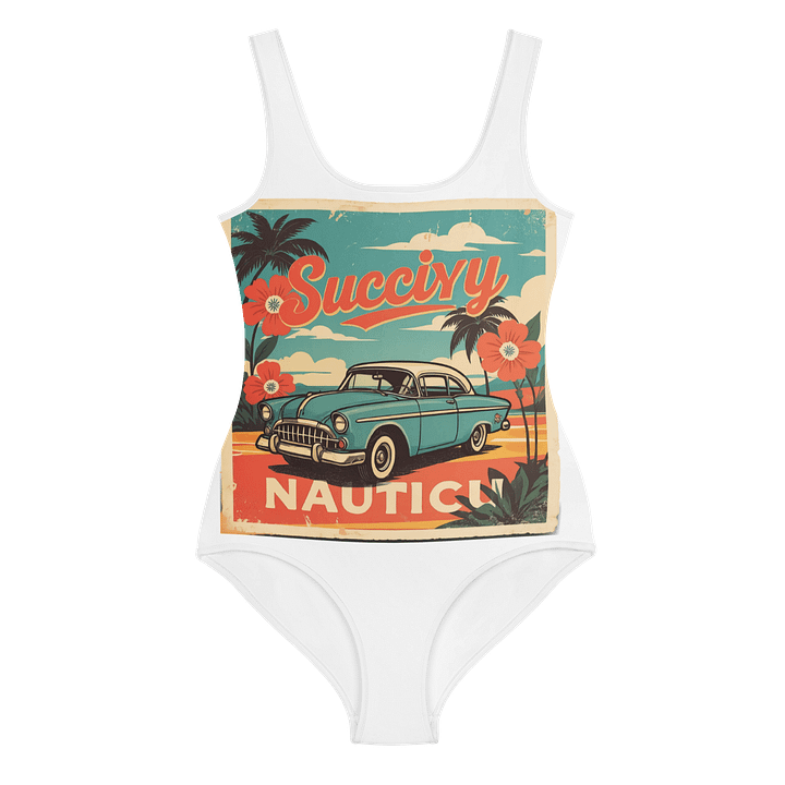 Succivy Nautic Retro Youth Swimsuit product image (1)
