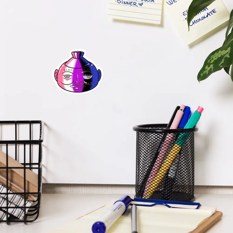 Genderfluid Poot magnets product image (11)