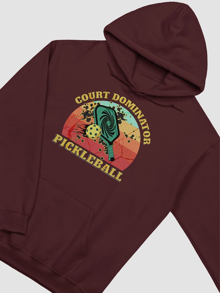 Court Dominator Pickleball Retro Hoodie product image (2)