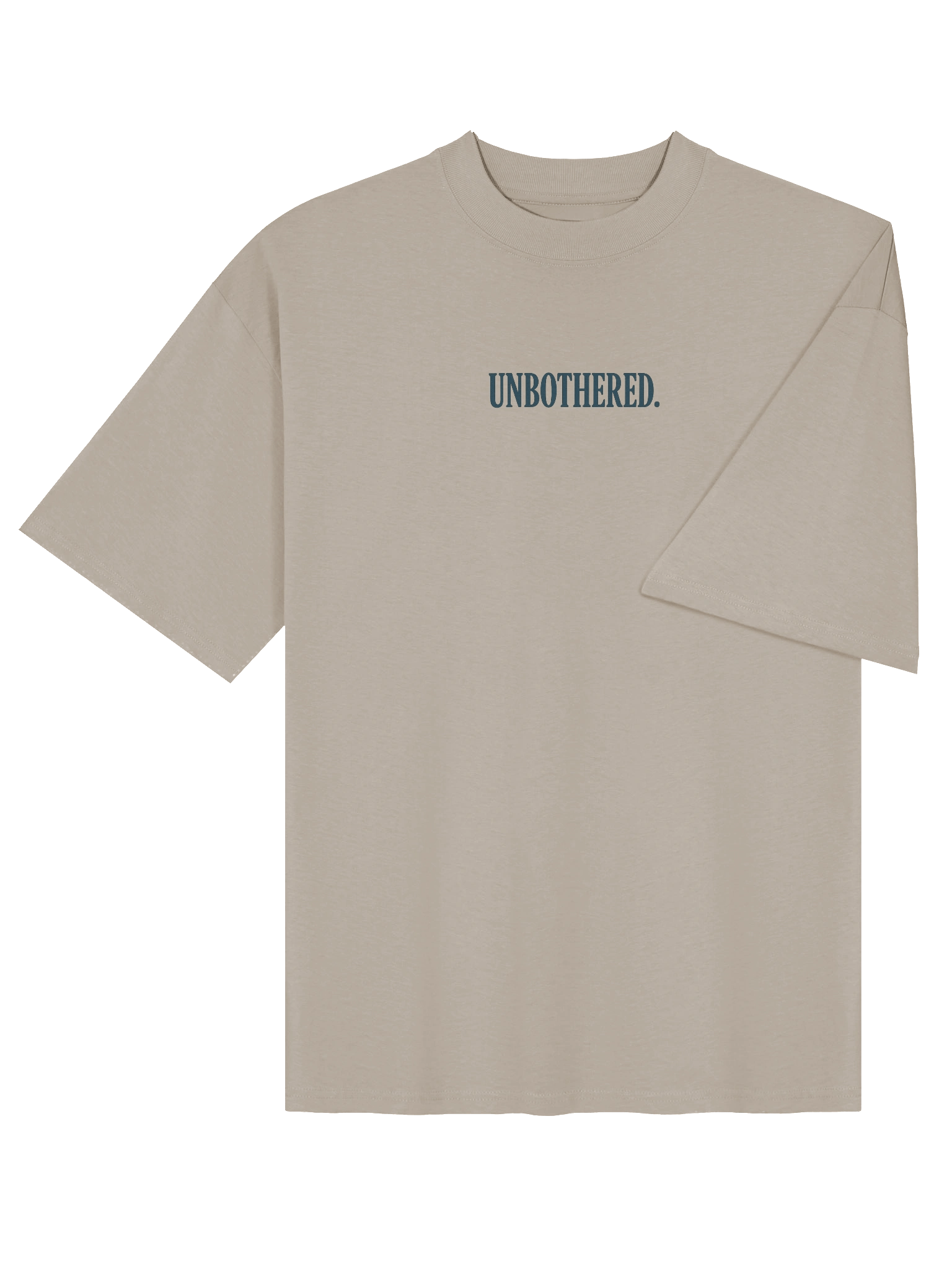UNBOTHERED. Oversized Minimal Tee product image (4)