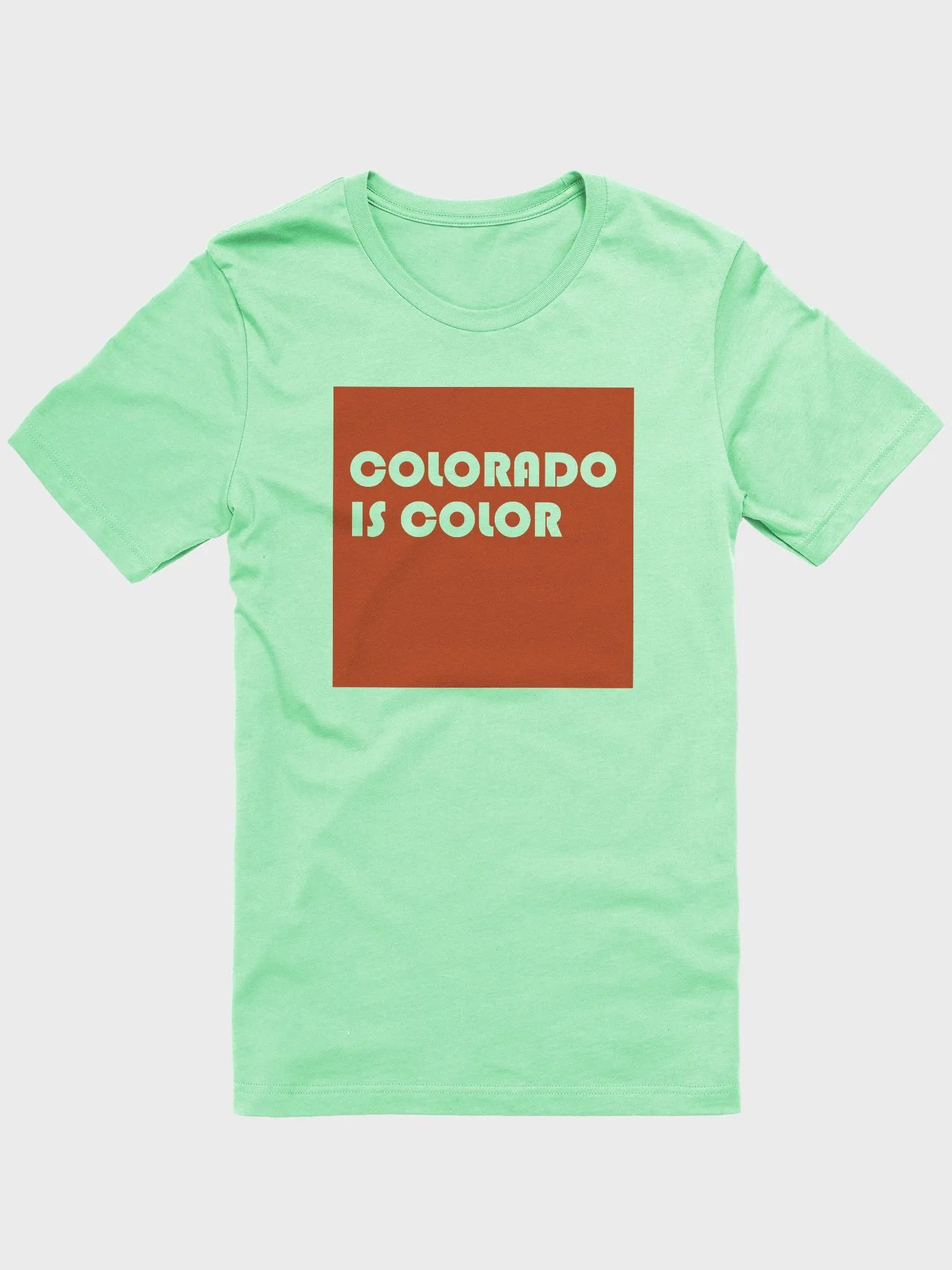 Burnt Orange on Mint product image (1)