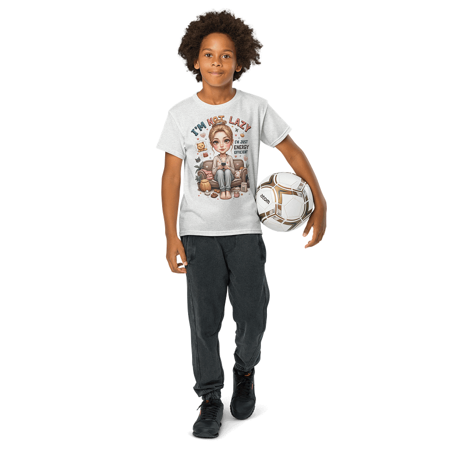 I'm Not Lazy I'm Energy Efficient Youth Tee product image (65)