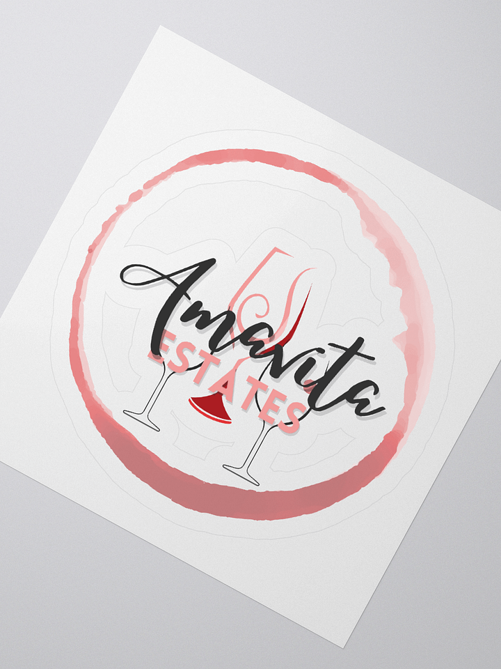 Amavita Estates (Raise A Glass) Sticker product image (6)