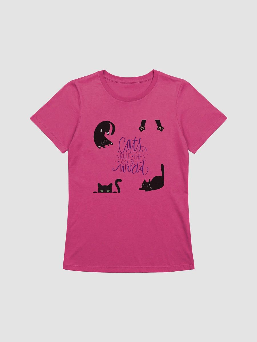 CATS RULE THE WORLD TEE (Women's relaxed fit) product image (6)