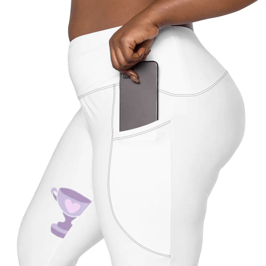 All-Over Print Leggings with Pockets- Whisper product image (10)