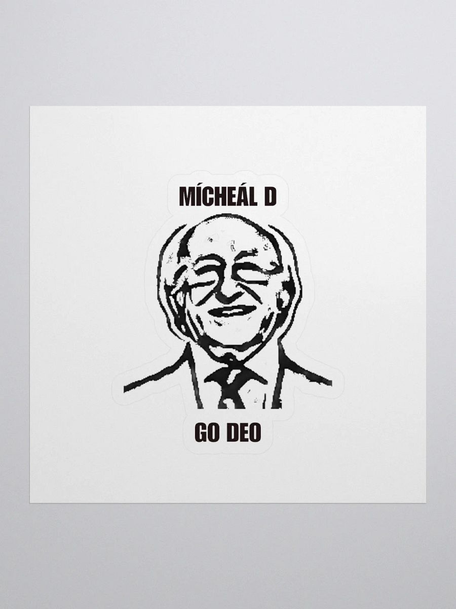 Mícheál D Go Deo Sticker product image (1)