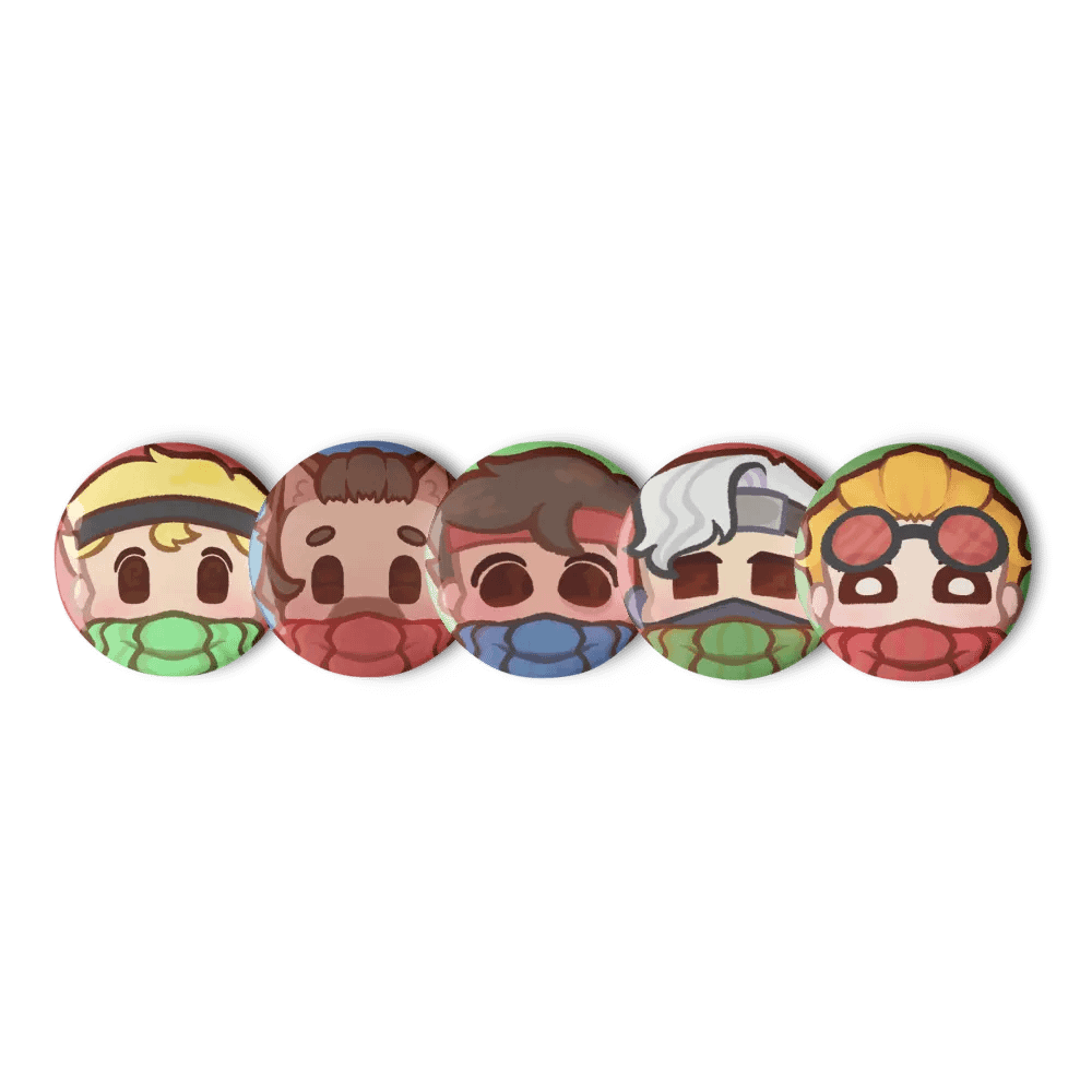 Tuff Guys & Renwood - Life series Buttons product image (1)