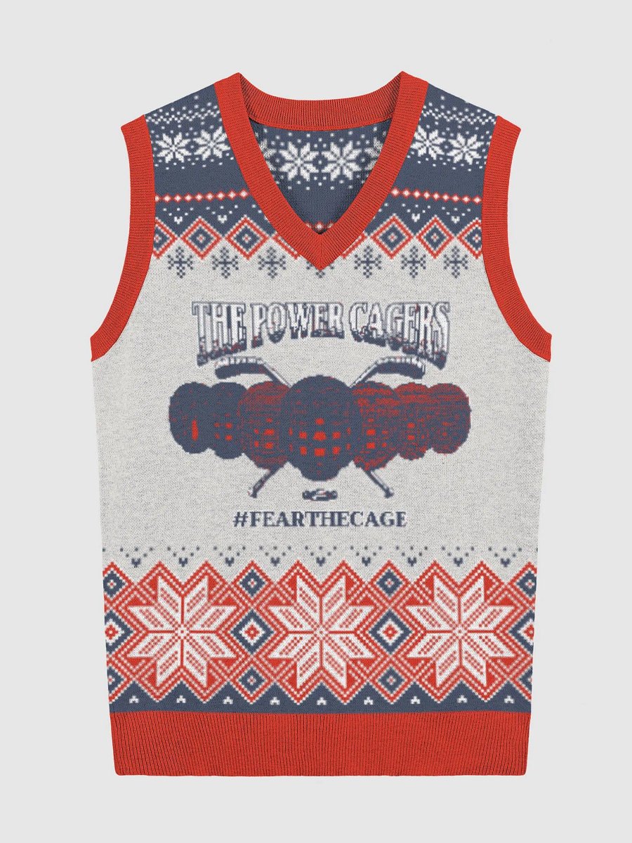 Power Cager Holiday Sweater Vest product image (4)