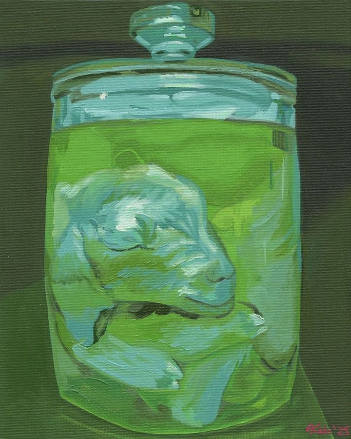 Baby Goat - Oil Painting product image (1)