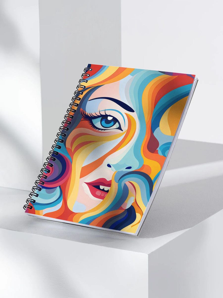 Vibrant Essence Spiral Notebook product image (3)