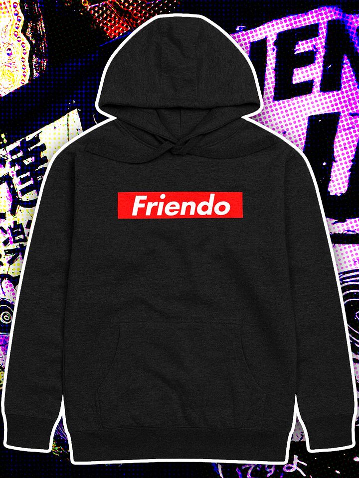 Friendo Red Bar Hoodie product image (1)