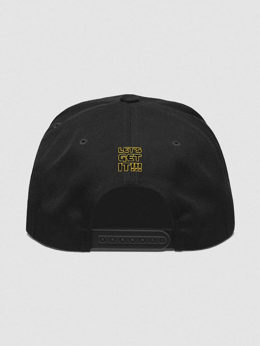Iconic Black/Yellow Logo Snapback Cap product image (29)