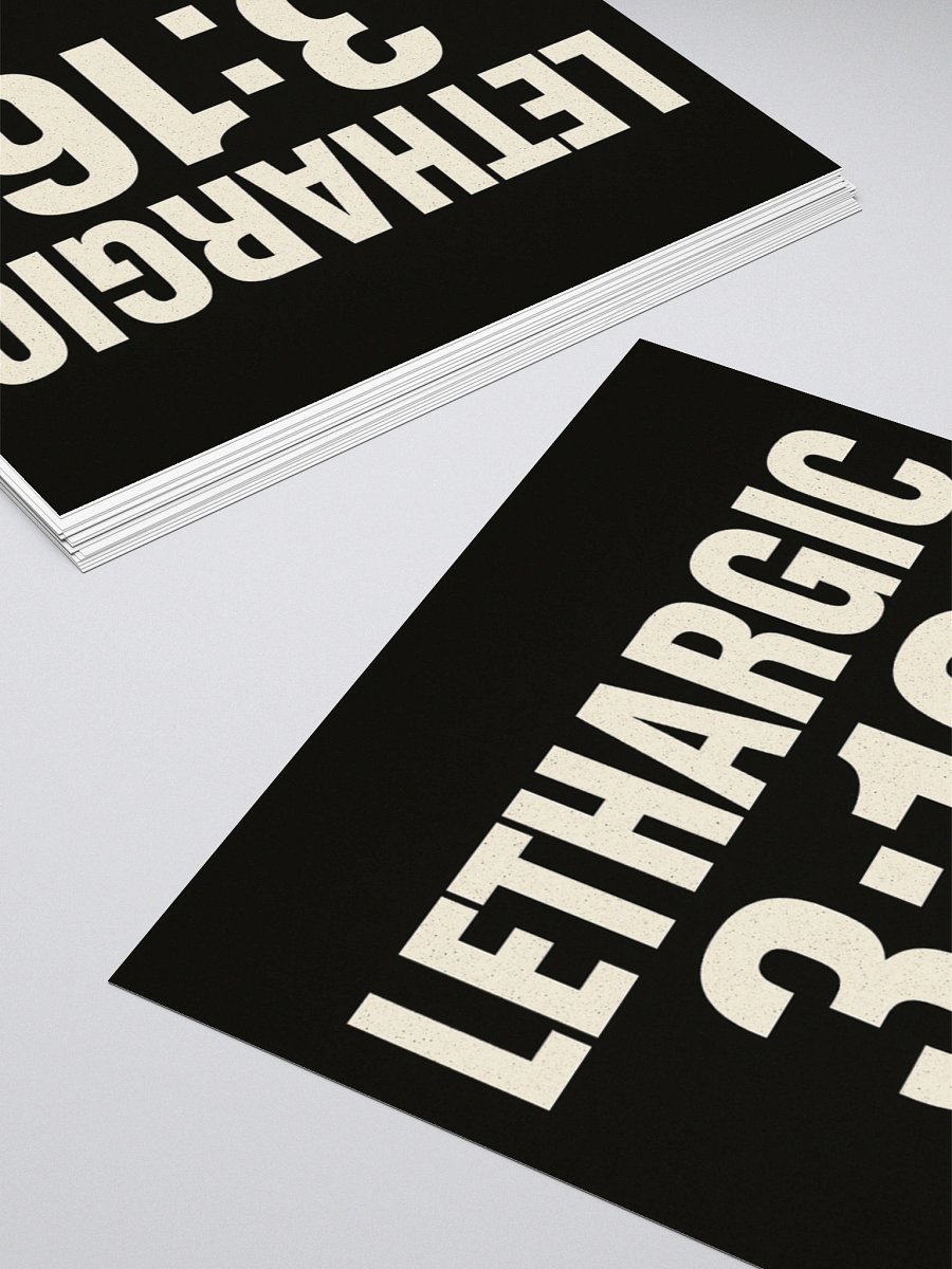 Lethargic (V2) "Stunning Sticker" product image (7)