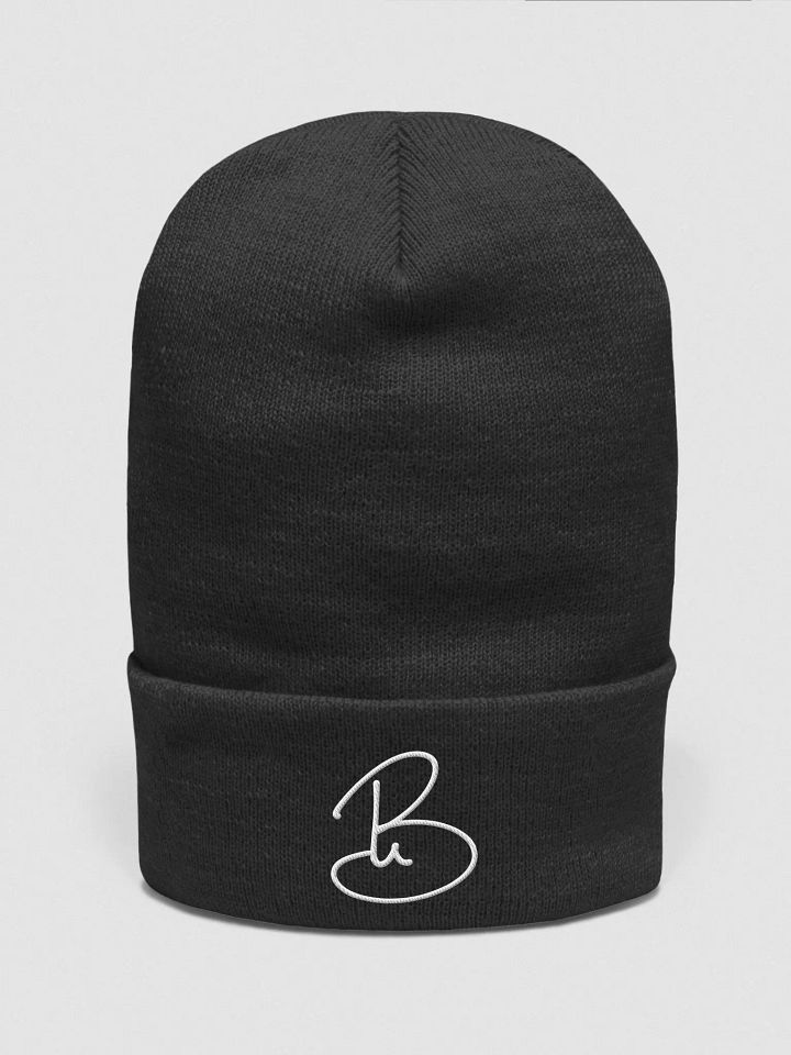 Blu Signature Logo Embroidered Beanie product image (1)