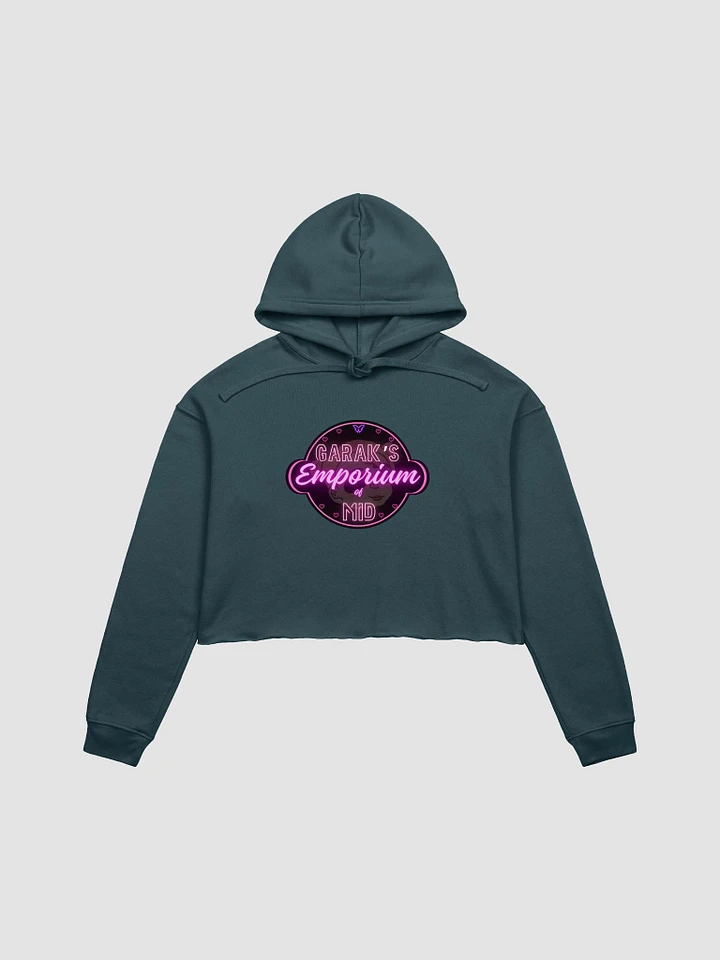 The Emporium Crop Top Fleece Hoodie product image (1)