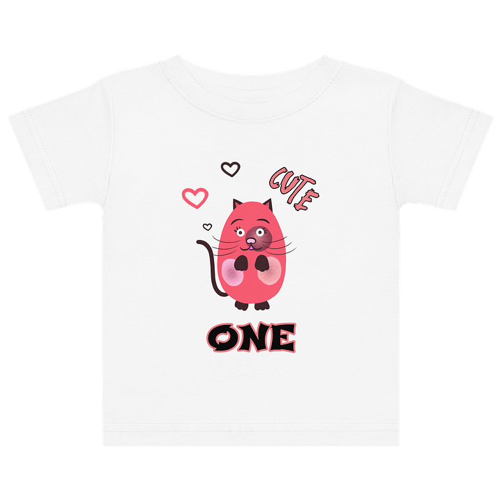 Joyful Hearted Kitty Baby Tee product image (5)