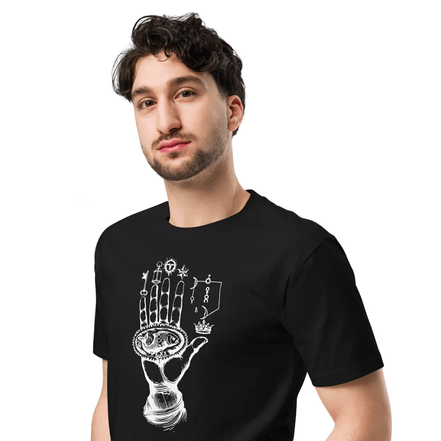 [Hand of Mysteries 3 - White] Unisex Tee product image (6)