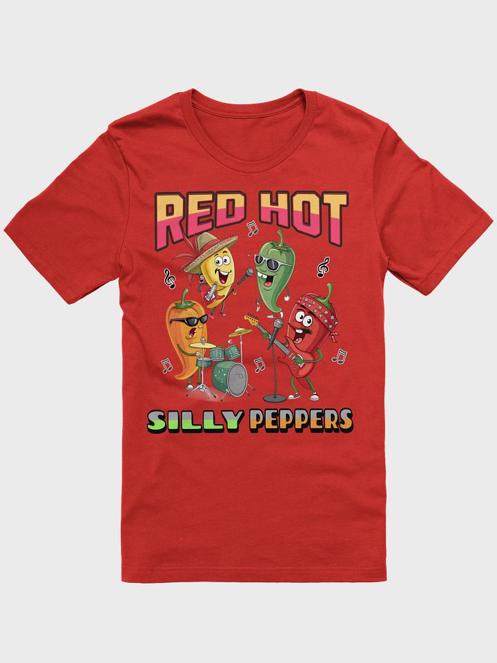 Red Hot Silly Peppers Band T-Shirt product image (13)