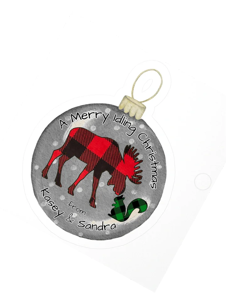 A Merry Idling Christmas Sticker product image (2)