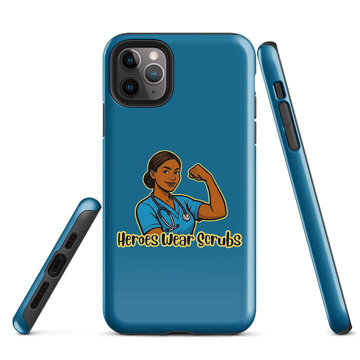 Heroes Wear Scrubs iPhone Case – Protective & Stylish Gift product image (1)