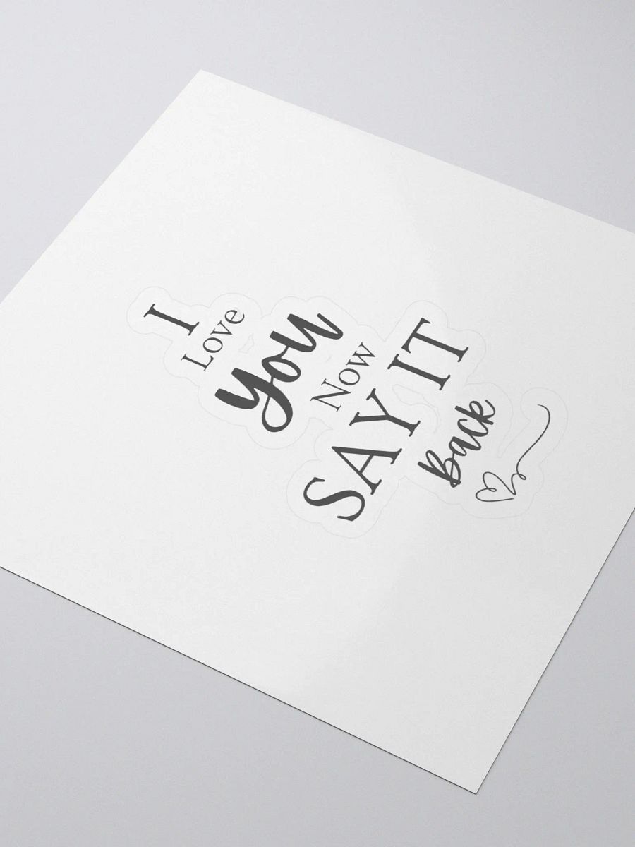 Jk's Love Phrase Stickers product image (3)