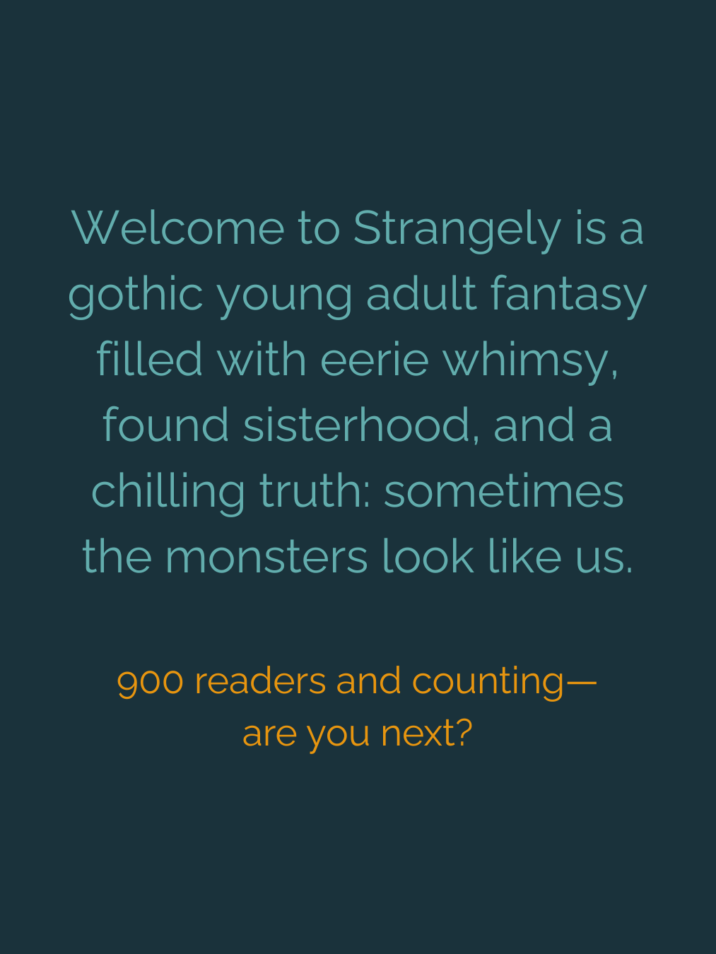 Welcome to Strangely (The OtherWorld #1) product image (2)