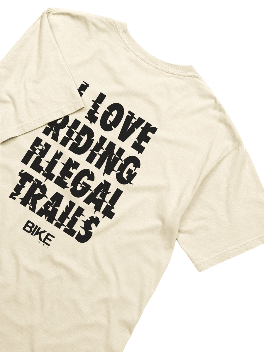 I Love Riding Illegal Trails Shirt (Dark Logo) product image (56)
